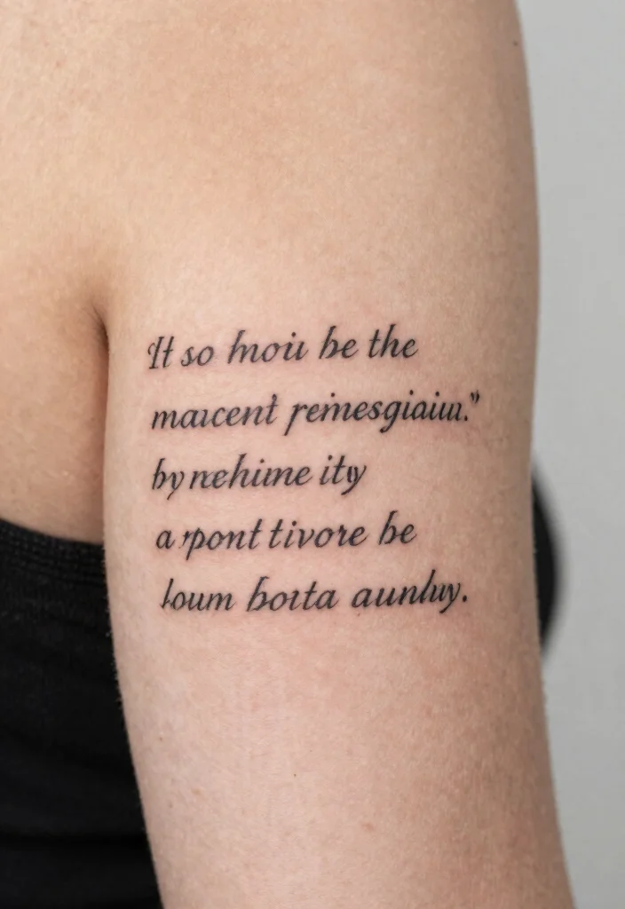 16 Back of Forearm Tattoo Designs That Look Amazing from Every Angle - 3. Inspirational Quotes 1