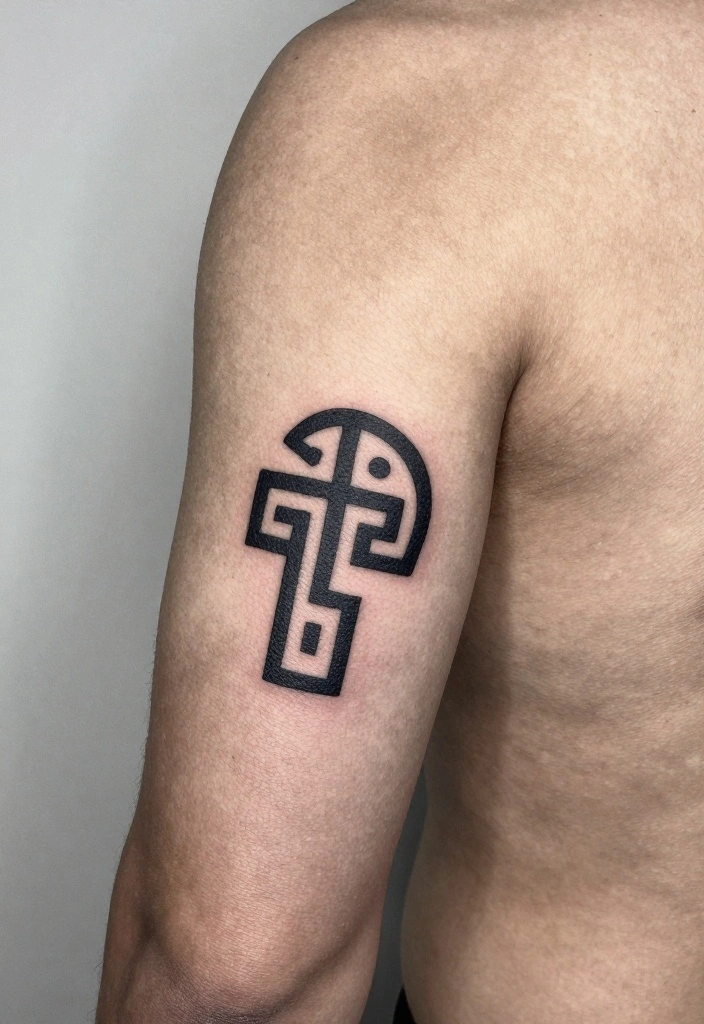 16 Men's Forearm Tattoo Designs That Never Go Out of Style - 13. Cultural Symbols 1
