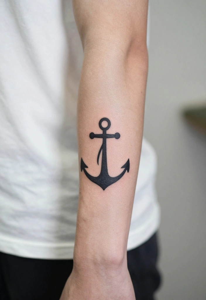 16 Men's Forearm Tattoo Designs That Never Go Out of Style - 8. Nautical Themes 1
