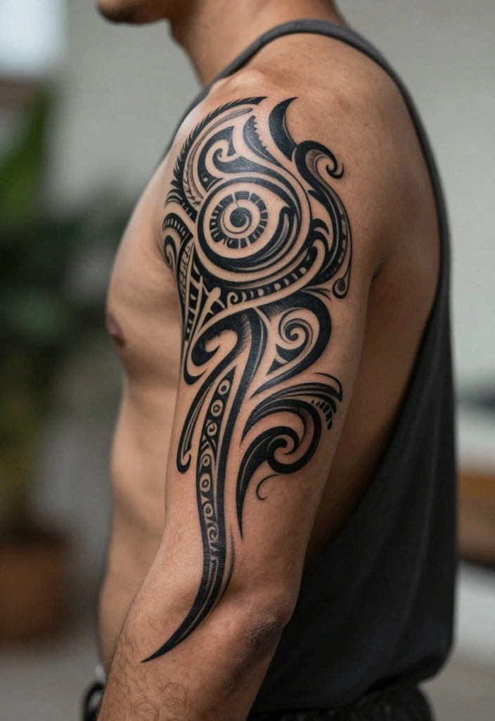 18 Forearm Tattoo Ideas for Men That Balance Art and Masculinity - 11. Cultural Symbols 1
