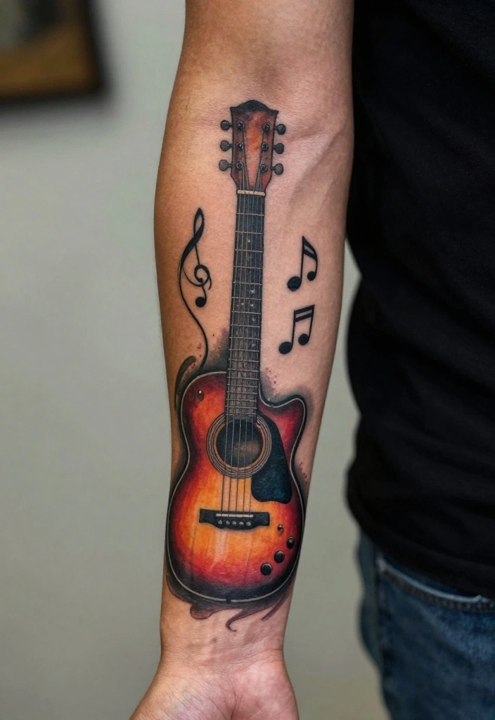 18 Forearm Tattoo Ideas for Men That Balance Art and Masculinity - 16. Sports and Hobbies 1