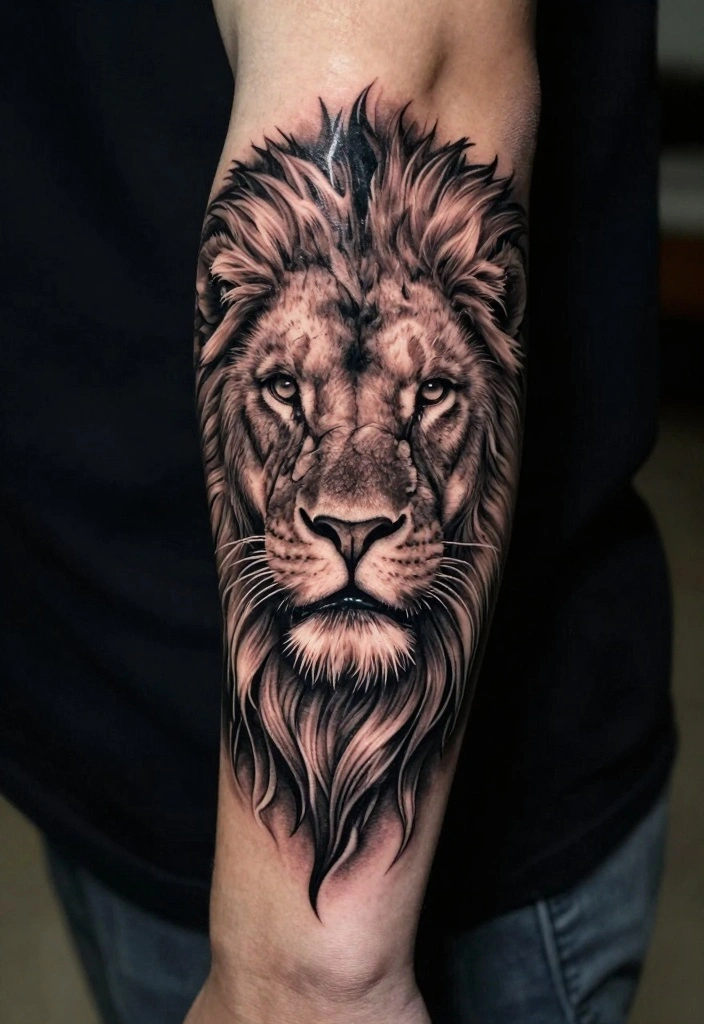 18 Forearm Tattoo Ideas for Men That Balance Art and Masculinity - 5. Animal Symbolism 1