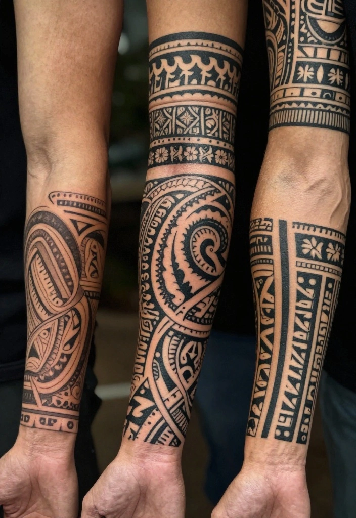18 Polynesian Forearm Tattoo Designs for Men with Deep Meanings - Conclusion: Embrace the Polynesian Artistry 1