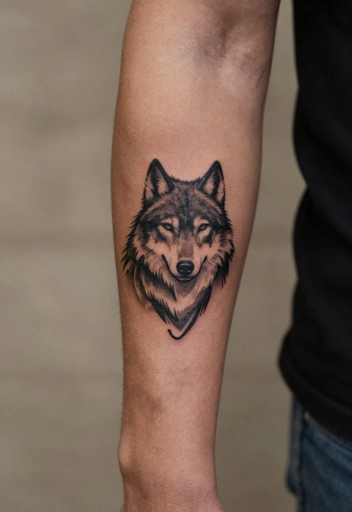 18 Unique Inner Forearm Tattoo Ideas for Men Who Want Something Different - 4. Minimalist Animal Designs 1