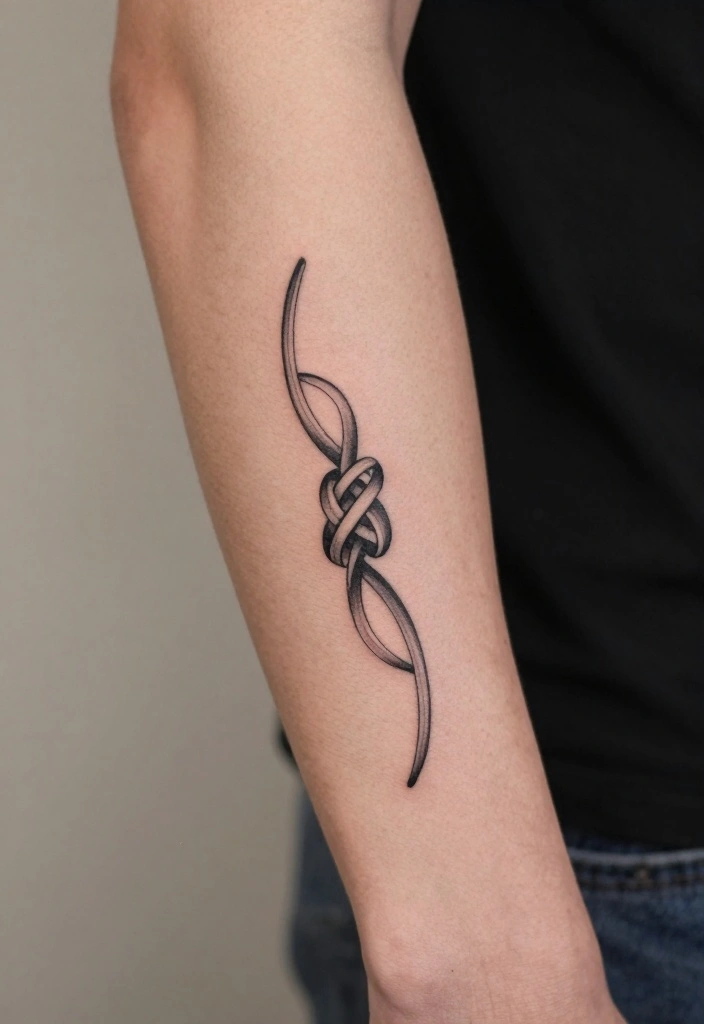 19 Men's Half Sleeve Forearm Tattoo Ideas That Look Insanely Cool - 17. Knot Symbols 1