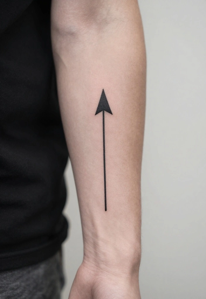 19 Men's Half Sleeve Forearm Tattoo Ideas That Look Insanely Cool - 8. Arrow Designs 1