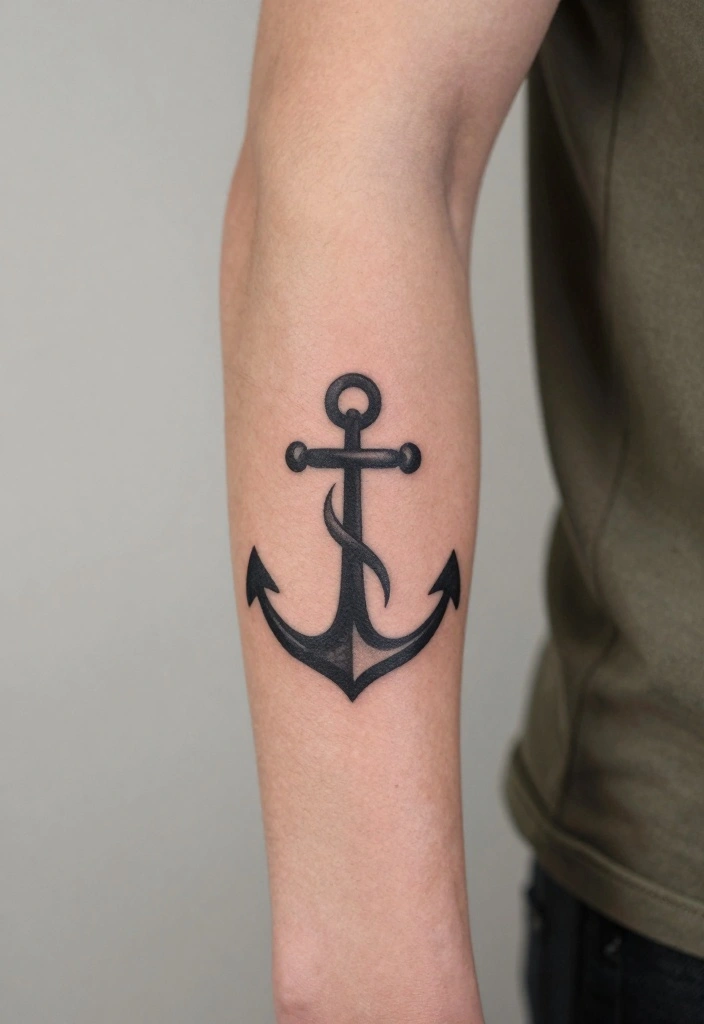 20 Front Forearm Tattoo Ideas for Men That Command Attention - 5. Simple Symbols 1