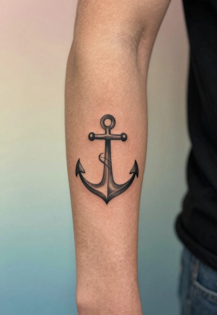 20 Inside Forearm Tattoo Ideas for Men That Look Powerful & Clean - 2. Minimalist Symbols with Deep Meaning 1