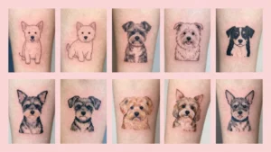15 Small Dog Tattoos - Tiny Tributes to Your Furry Friend