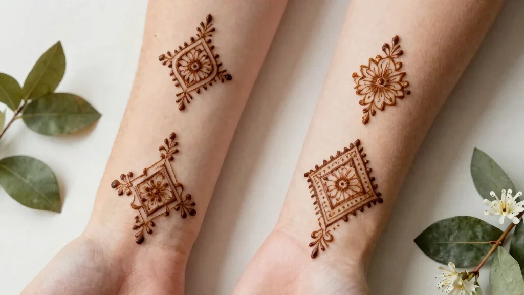 15 Small Henna Tattoos - Intricate and Temporary Beauty Ideas