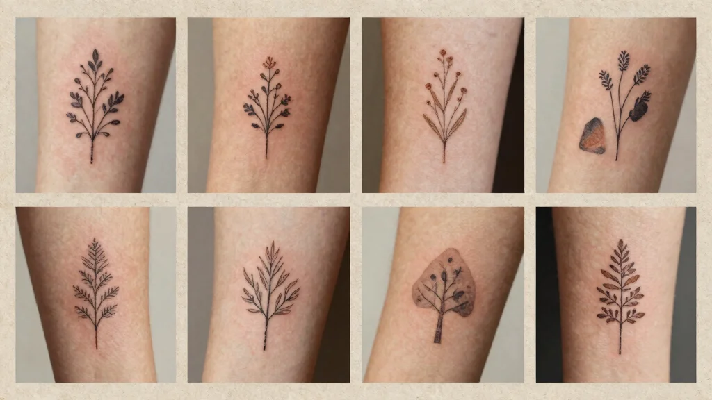 16 Small Earthy Tattoos - Organic and Boho-Inspired Designs
