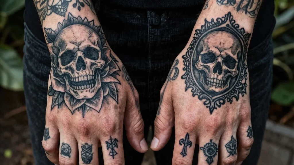 17 Dark Hand Tattoos - Intense and Dramatic Ink Designs