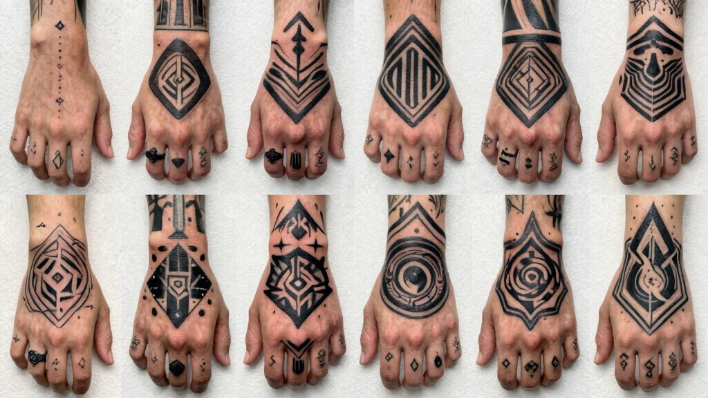 17 Edgy Hand Tattoos - Sharp and Unique Ink Ideas