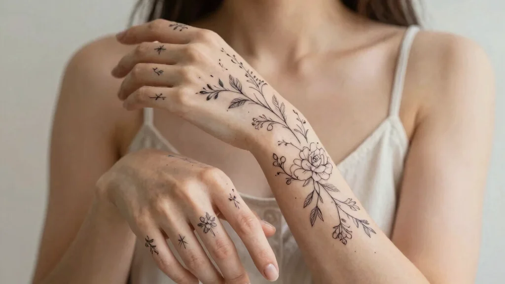 17 Pretty Hand Tattoos - Elegant and Eye-Catching Designs