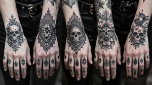 18 Goth Hand Tattoos - Dark & Alternative Design Ideas