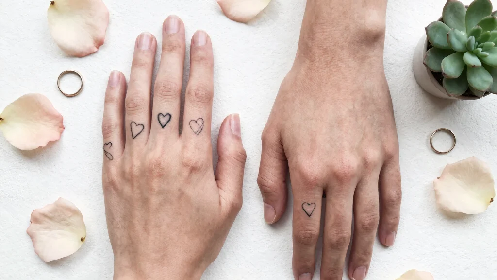 18 Hand and Finger Tattoos - Matching Mini Ink Ideas