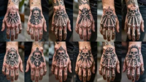 18 Skeleton Hand Tattoos - Bold & Spooky Ink Ideas
