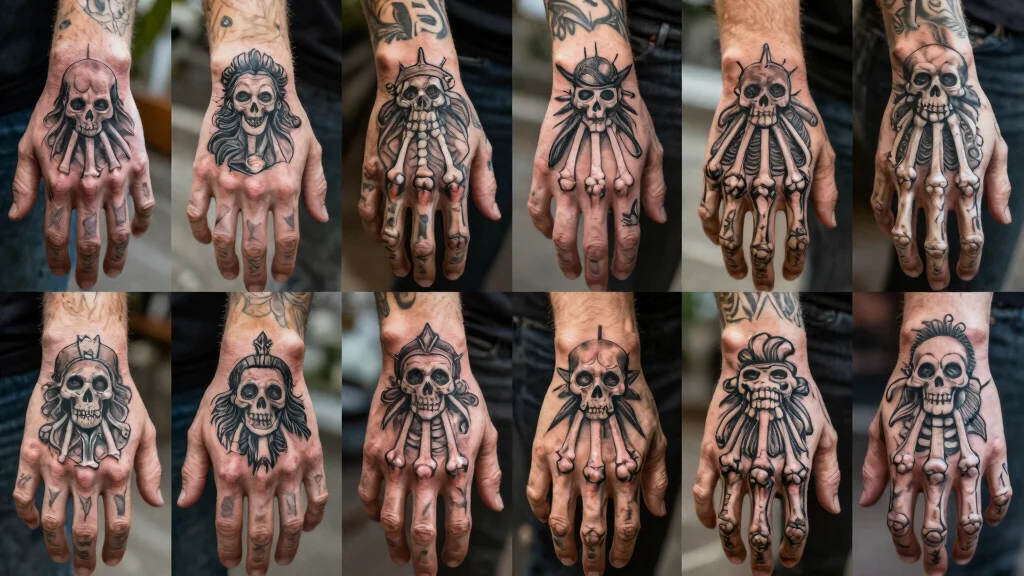18 Skeleton Hand Tattoos - Bold & Spooky Ink Ideas