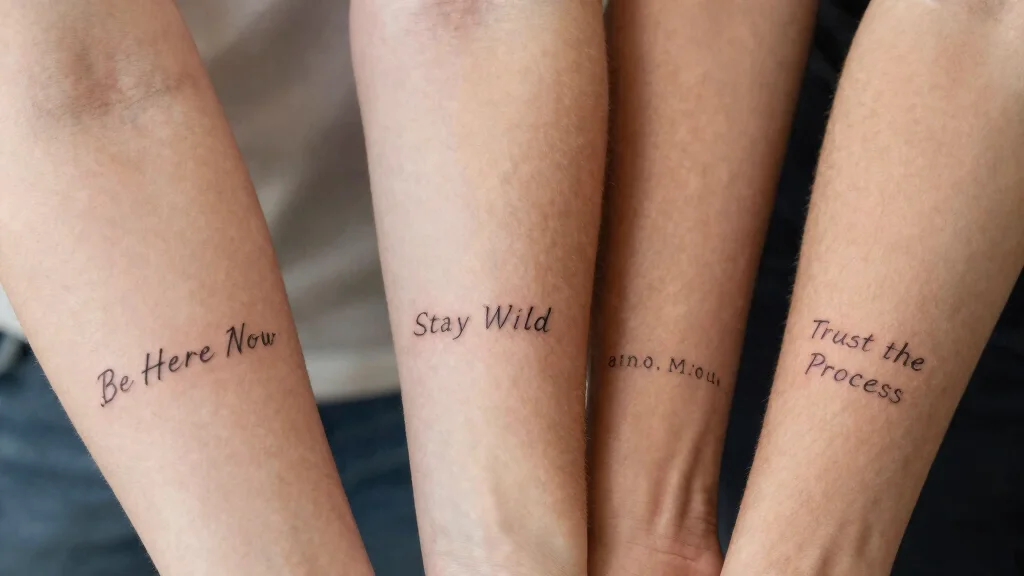 18 Small Quote Tattoos - Short Words, Big Impact