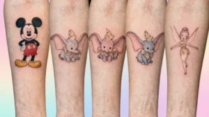 20 Small Disney Tattoos - Magical Tiny Character Ideas