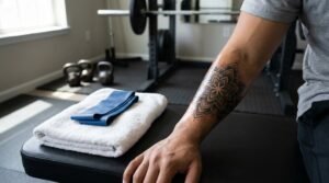 after tattoo when to work out