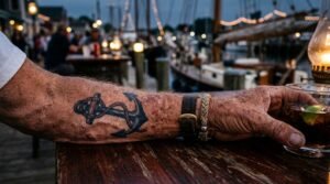 anchor tattoos symbolize steadfastness and hope