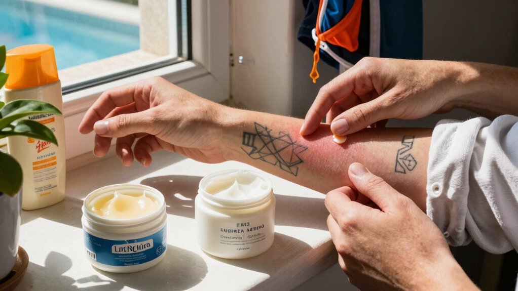avoid picking washing gently protect tattoo