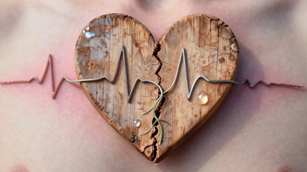 broken heart inked healing stitched