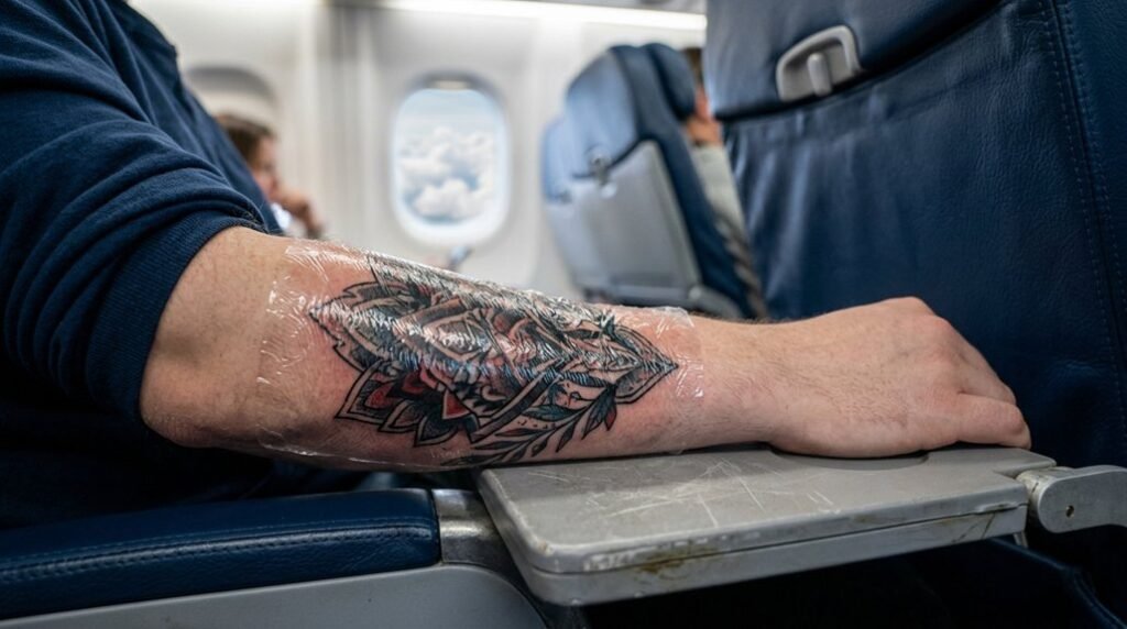 can you fly after tattooing