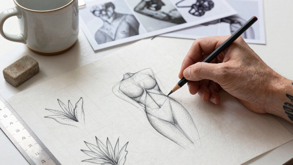 capture idea with simple shapes