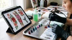 choosing a skilled tattoo artist