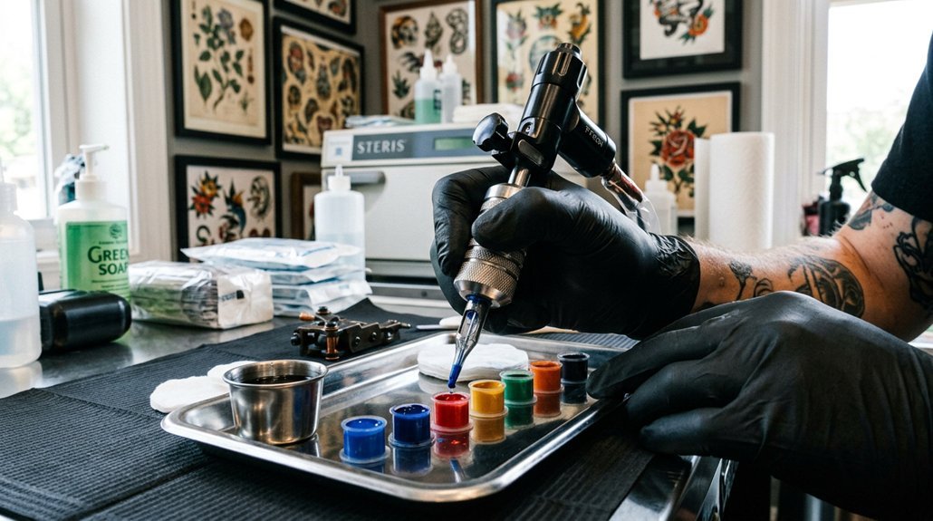 choosing a tattoo artist research portfolio hygiene communication