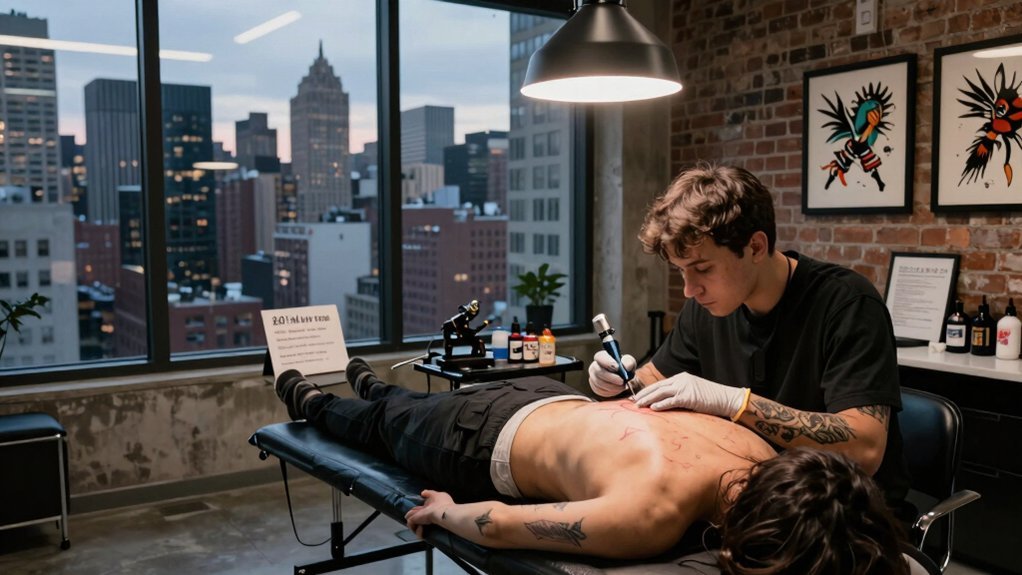 city location drives tattoo price differences