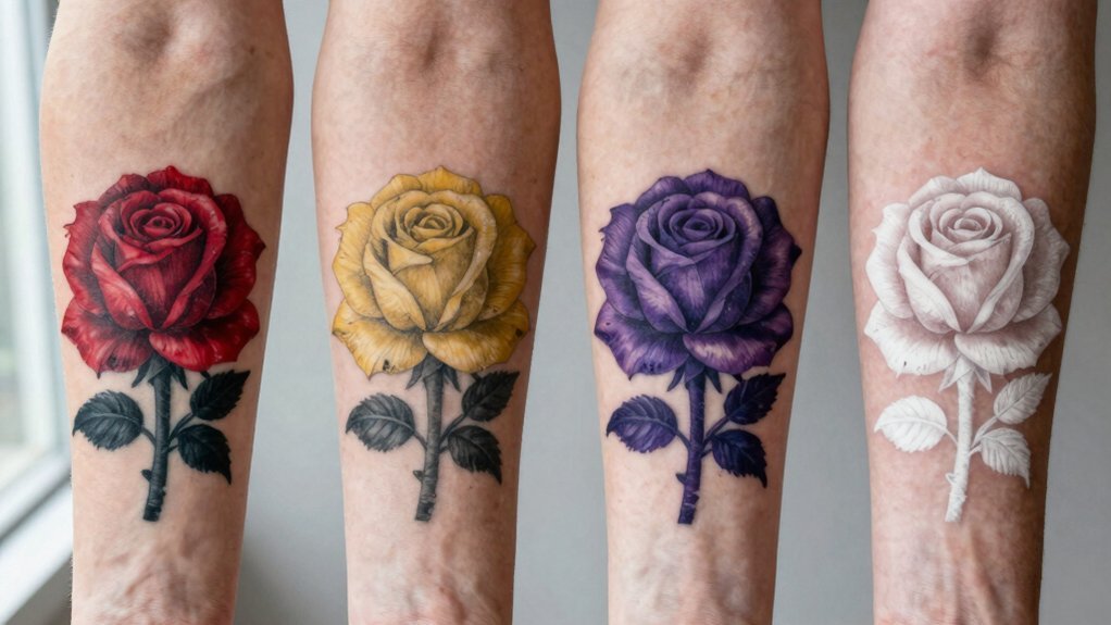 color coded emotions on skin artistry