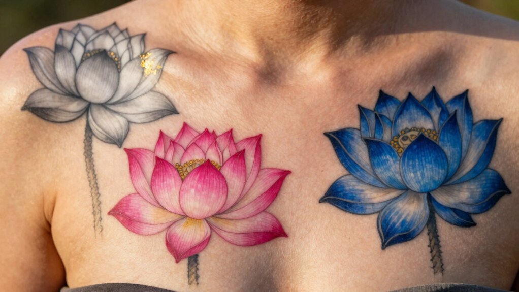color coded lotus personal intention