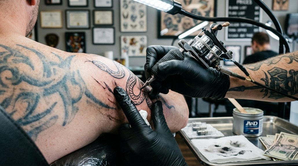 cover up tattoo price range inquiry
