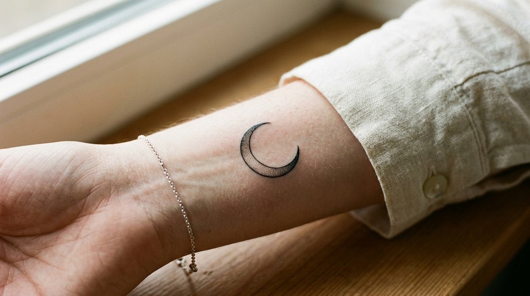 crescent moon tattoo meaning