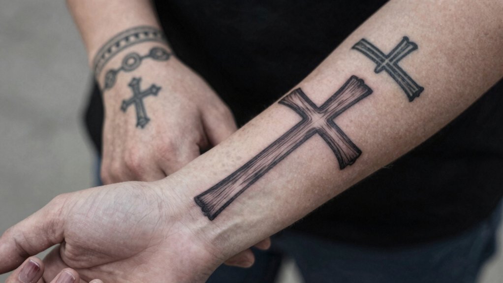 cross tattoos across faiths vary