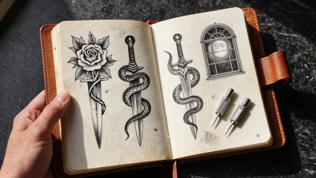 dagger design personal meaning