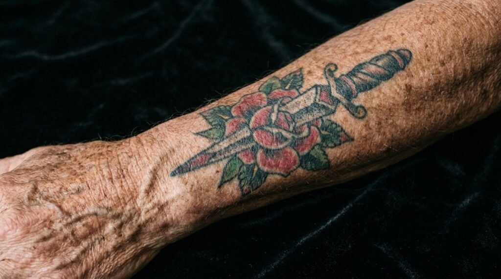 dagger tattoo symbolism explained briefly