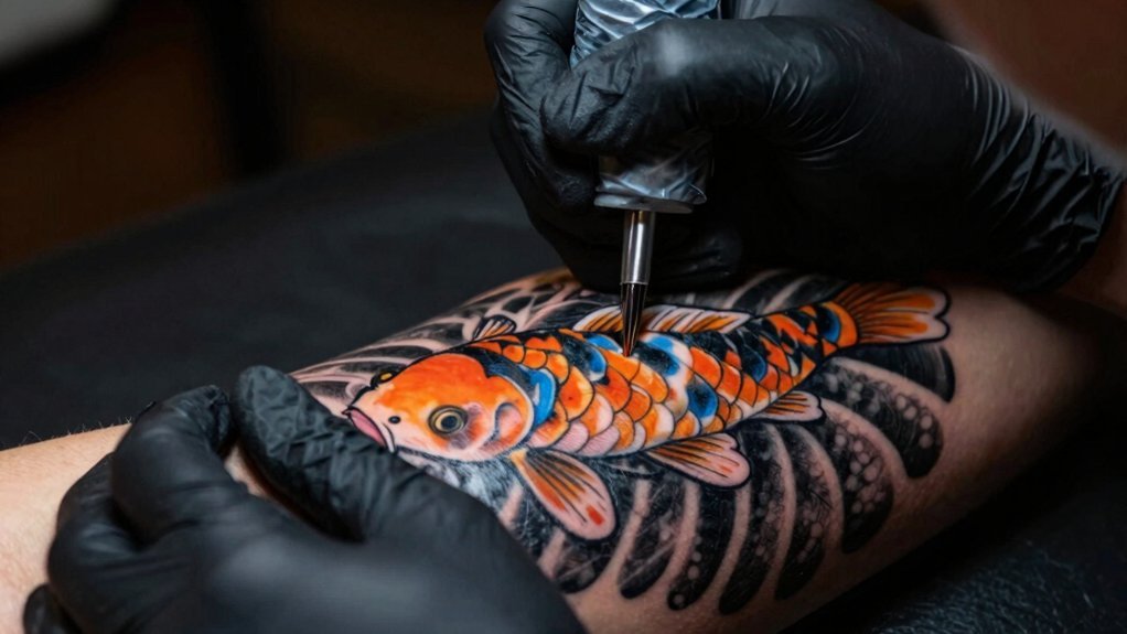 dense black ink camouflage strategies