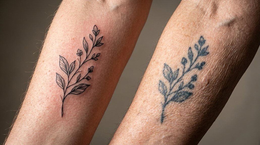 do fine line tattoos last