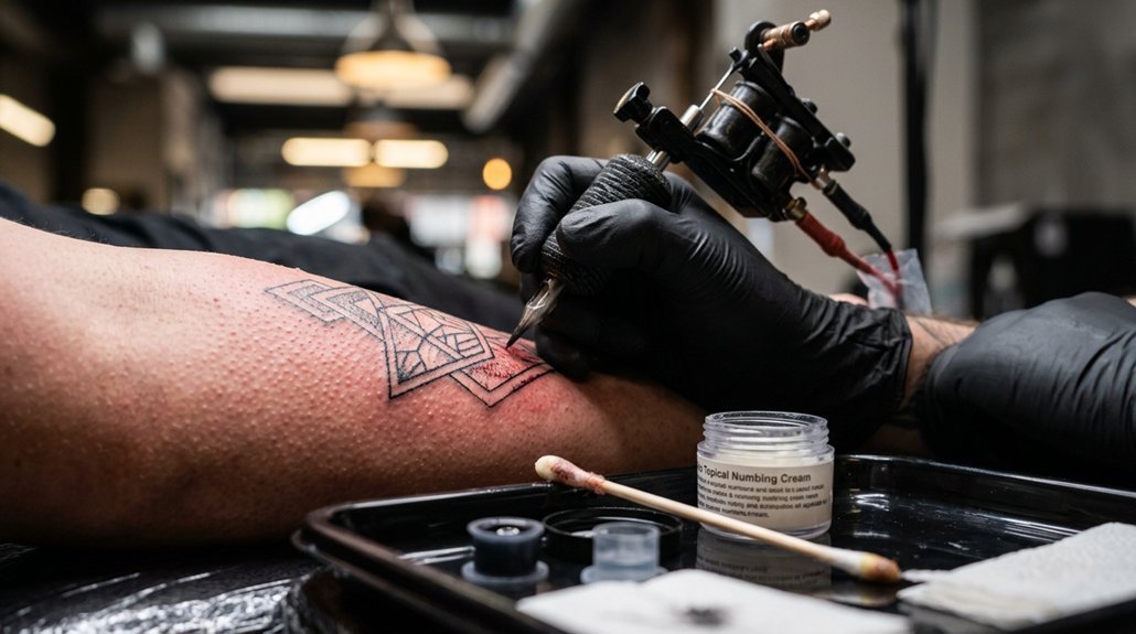 do numbing creams aid tattoos