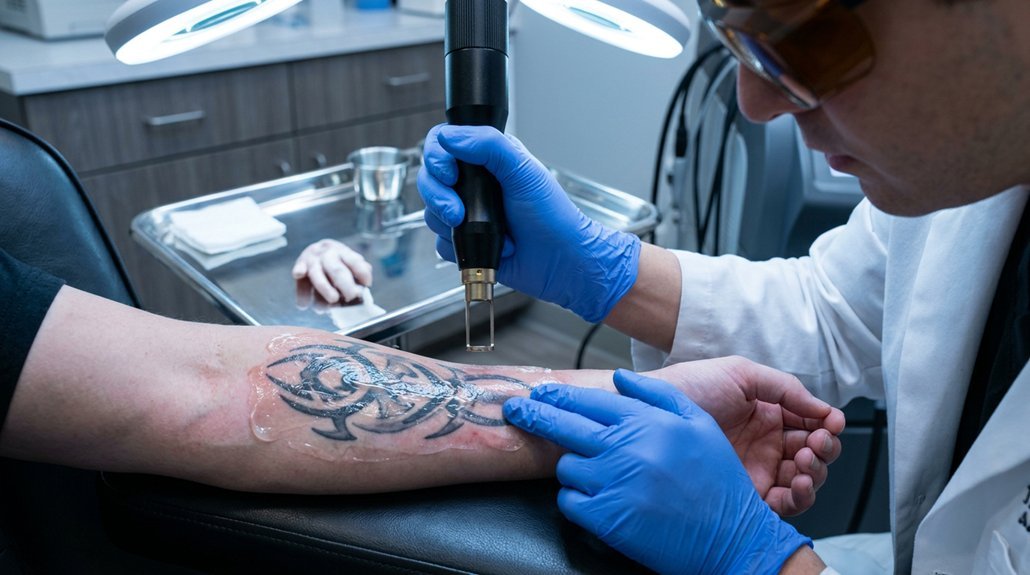 does tattoo removal hurt