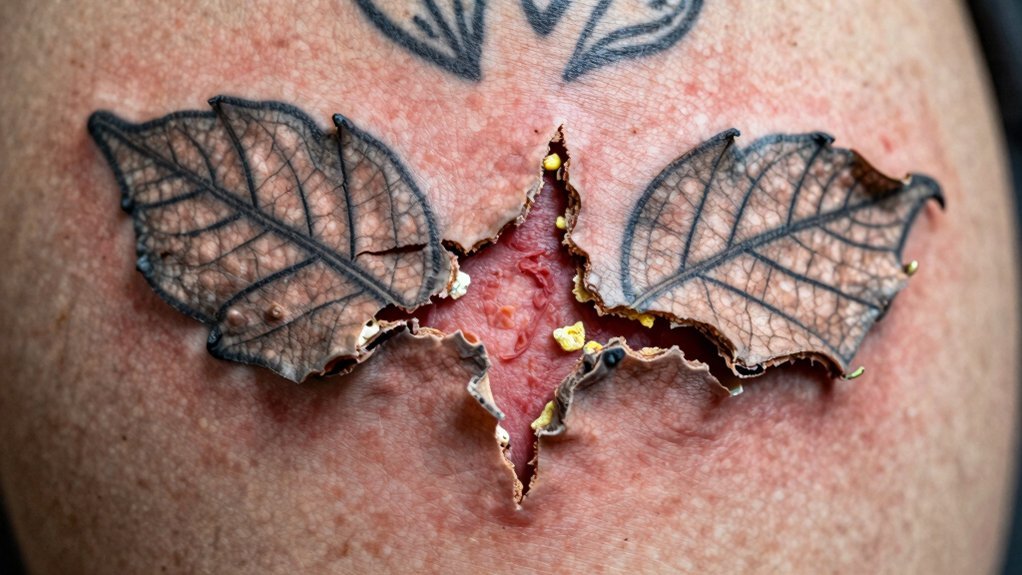 dry tattoo infection risk from neglecting moisturizer