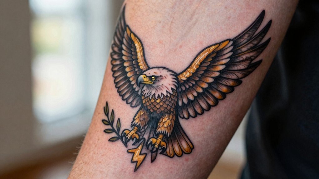 eagle carries souls universally
