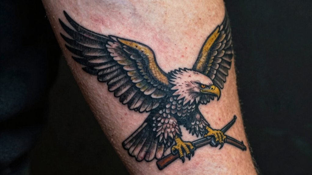 eagle symbols shape national martial identity