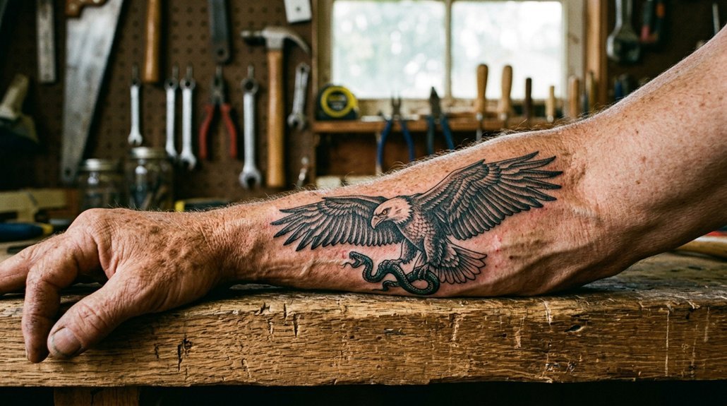 eagle tattoo symbolism explained