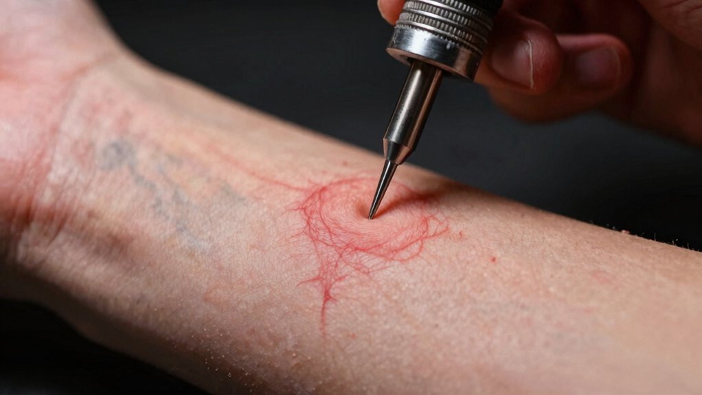 eczema complicates tattoo healing
