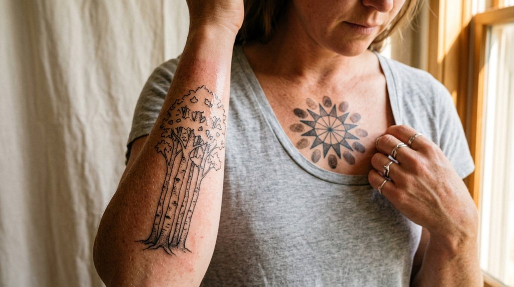 family themed tattoos symbolism expressed